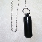 Pendule cylindre avec chambre à témoin noir